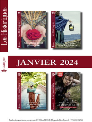 cover image of Pack mensuel Les Historiques--4 romans (Janvier 2024)